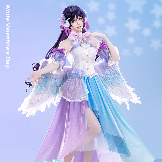 【Nekocos】Anime Love Live! School Idol Project Cosplay Nozomi Tojo Cosplay Costume | In Stock