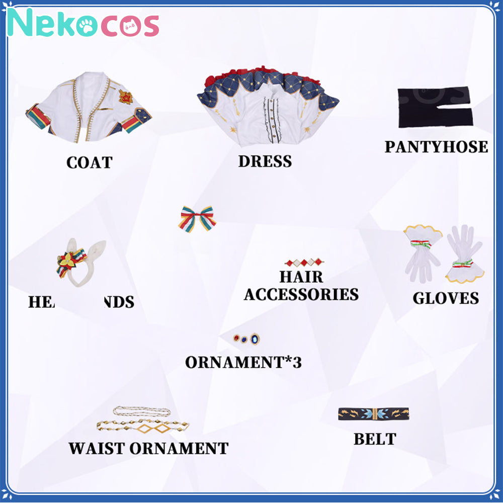 【Nekocos】Game Uma Musume Pretty Derby Cosplay Vivlos Cosplay Costume | Pre-Sale