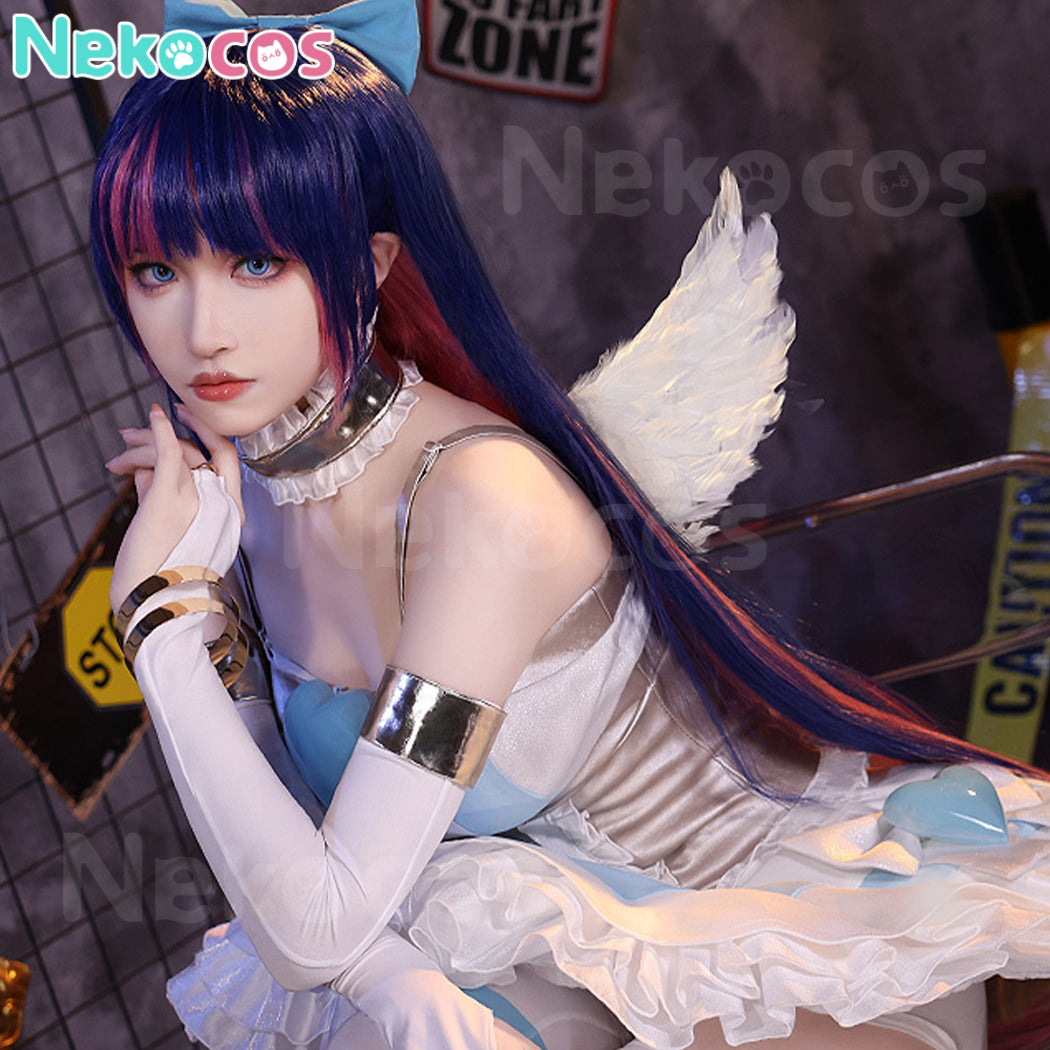 【Nekocos】Anime Panty & Stocking with Garterbelt Cosplay Panty & Stocking Cosplay Costume | In Stock