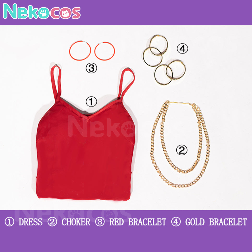 【Nekocos】Anime Panty & Stocking with Garterbelt Cosplay Panty & Stocking Cosplay Costume | In Stock