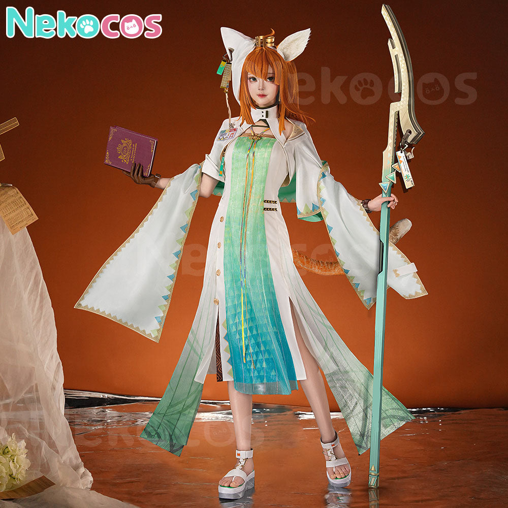 【Nekocos】Game Arknights Cosplay Papyrus Cosplay Costume Premium Edition | In Stock