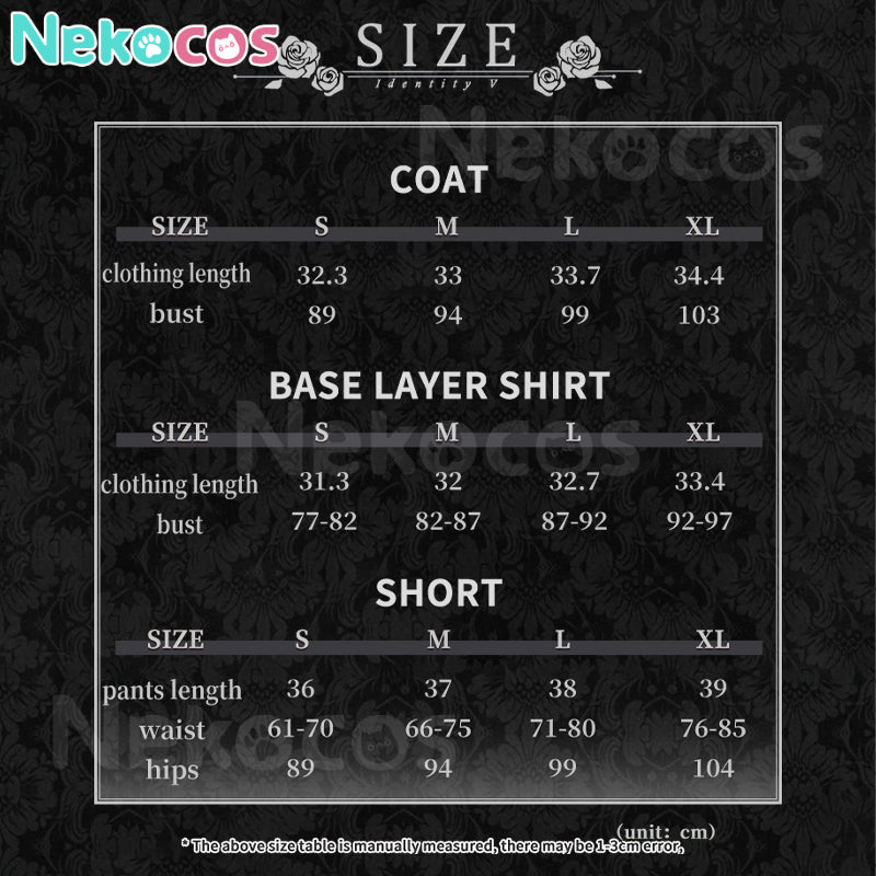 【Nekocos】Game Identity V Cosplay Lanternist Cosplay Costume Premium Edition | Custom-Tailor
