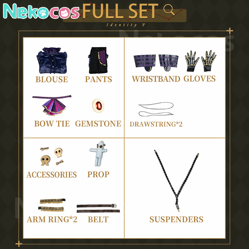 【Nekocos】Game Identity Ⅴ Cosplay Prospector Cosplay Costume Premium Edition | Custom-Tailor