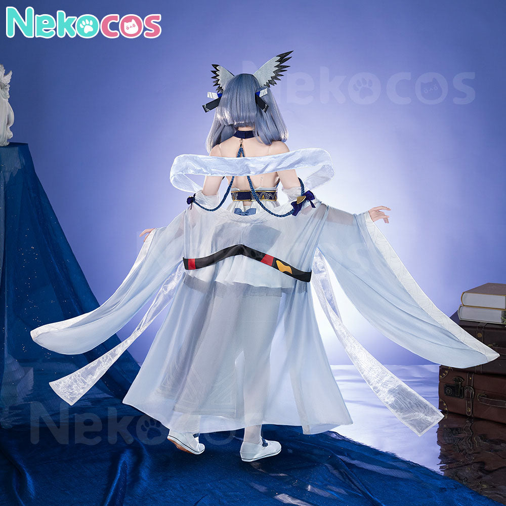 【Nekocos】Game Arknights Cosplay Ptilopsis Cosplay Costume Premium Edition