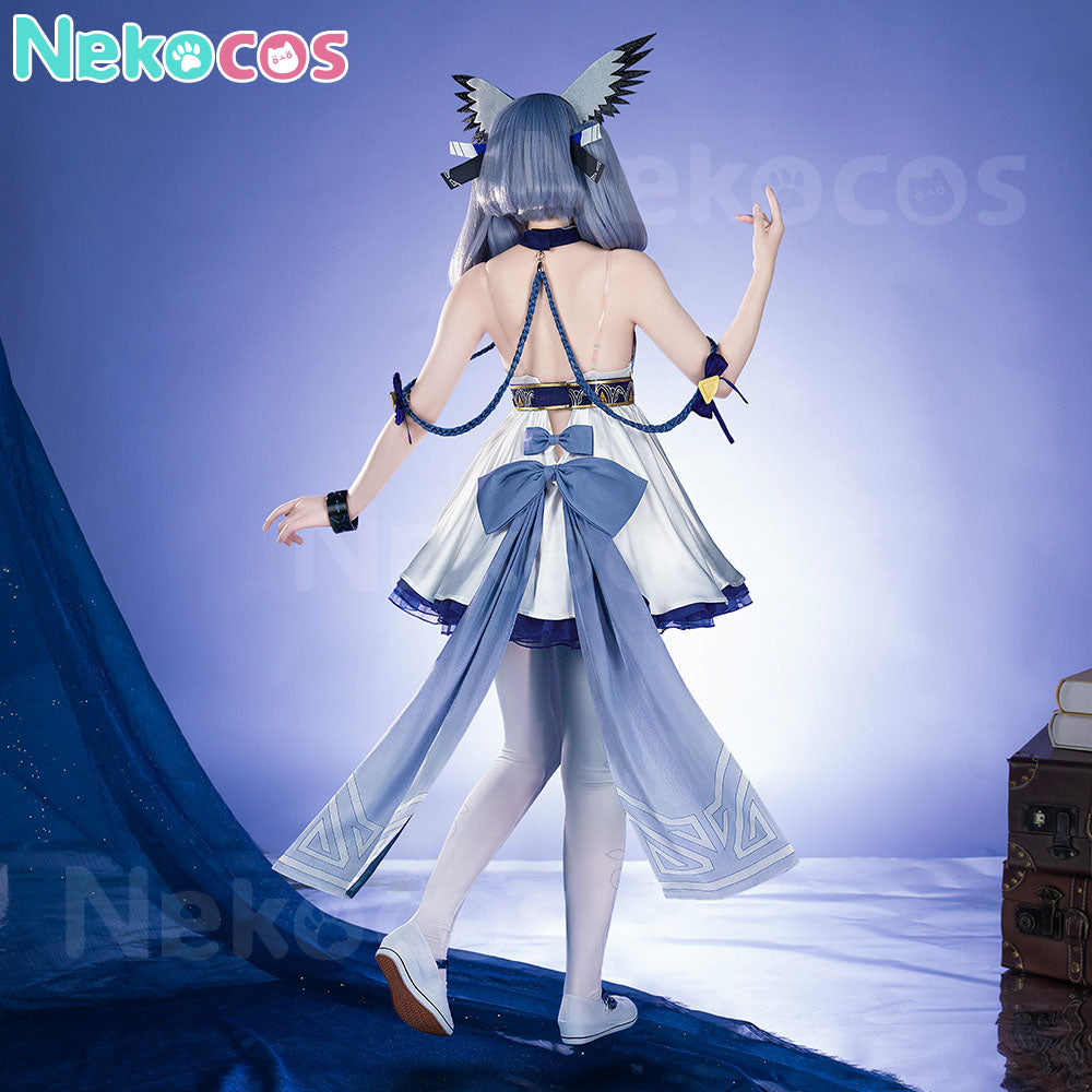【Nekocos】Game Arknights Cosplay Ptilopsis Cosplay Costume Premium Edition