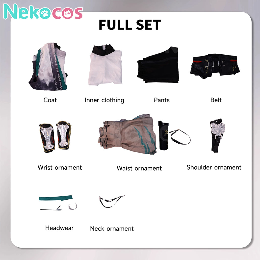 【Nekocos】Game Wuthering Waves Cosplay QIUYUAN Cosplay Costume | Custom-Tailor