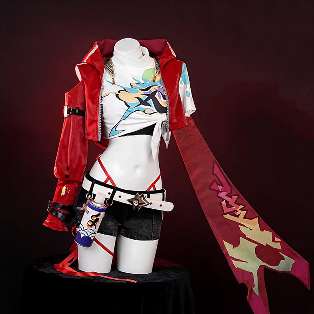【Nekocos】Game Honkai: Star Rail Cosplay Galaxy Rangers Rappa Cosplay Costume Premium Edition | In Stock