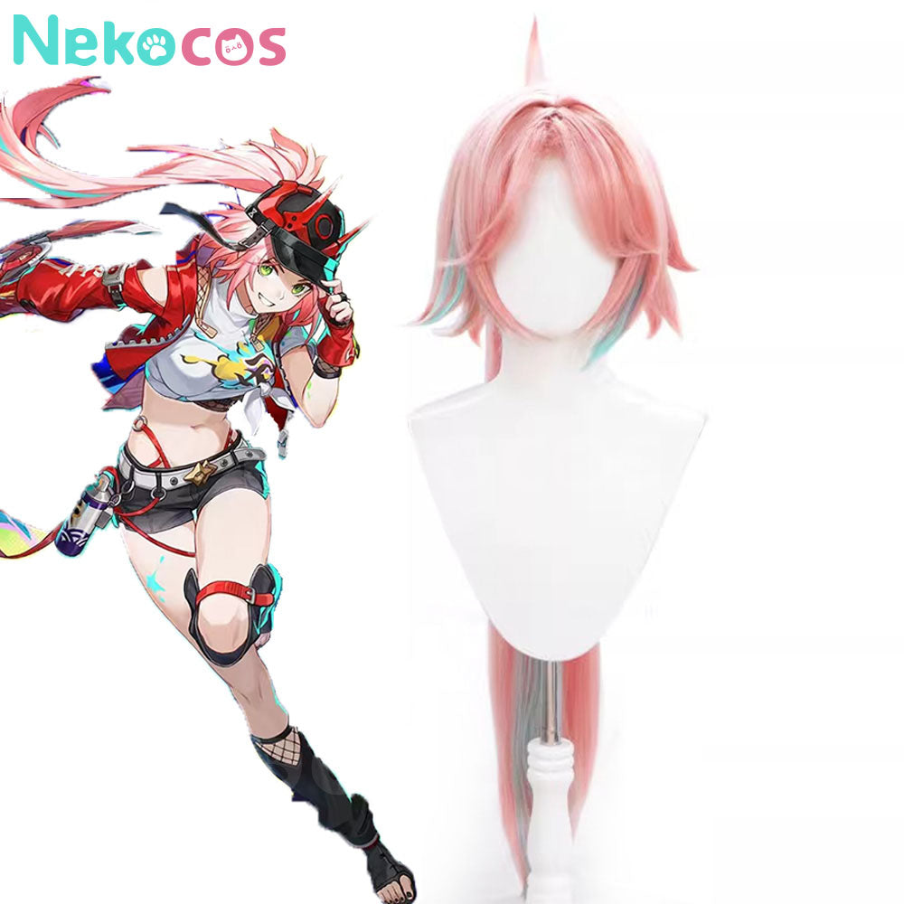 【Nekocos】Game Honkai: Star Rail Cosplay Rappa Cosplay Wig | In Stock