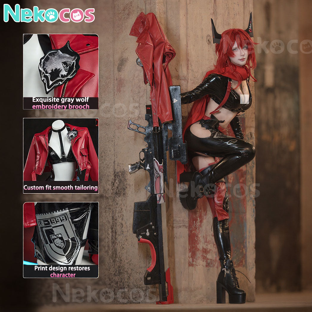 【Nekocos】Game Goddess of Victory: NIKKE Cosplay Red Hood Cosplay Costume | Custom-Tailor