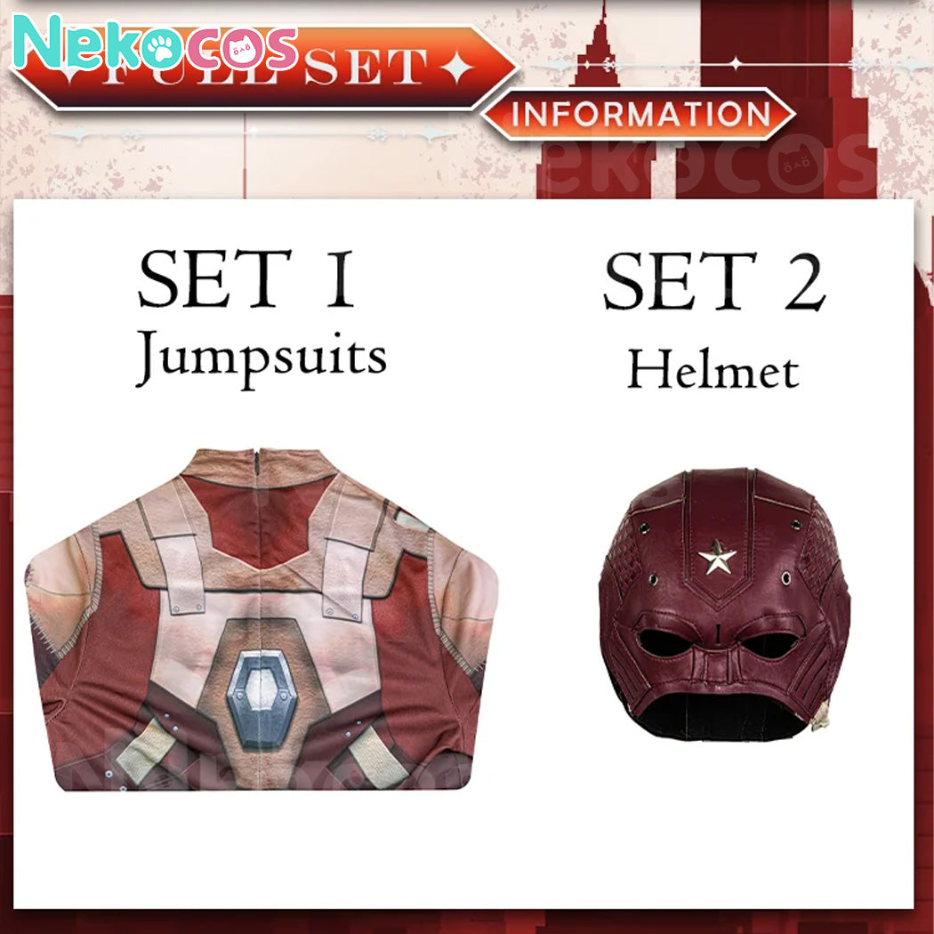 【Nekocos】Movie Cosplay Red Guardial Cosplay Costume | Custom-Tailor