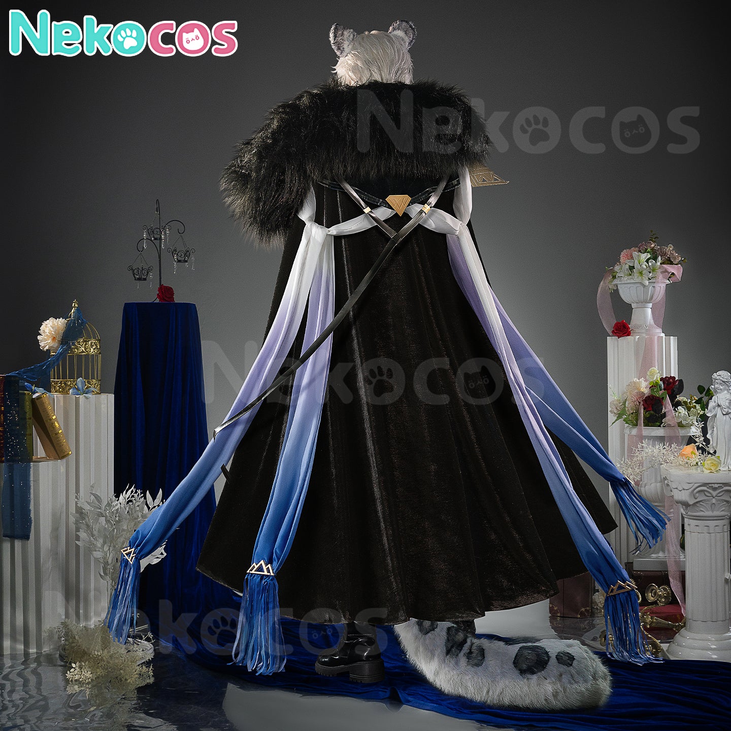 【Nekocos】Game Arknights Cosplay SilverAsh the Reignfrost Cosplay Costume Premium Edition | Custom-Tailor