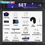 【Nekocos】Game Arknights Cosplay SilverAsh the Reignfrost Cosplay Costume Premium Edition | Custom-Tailor