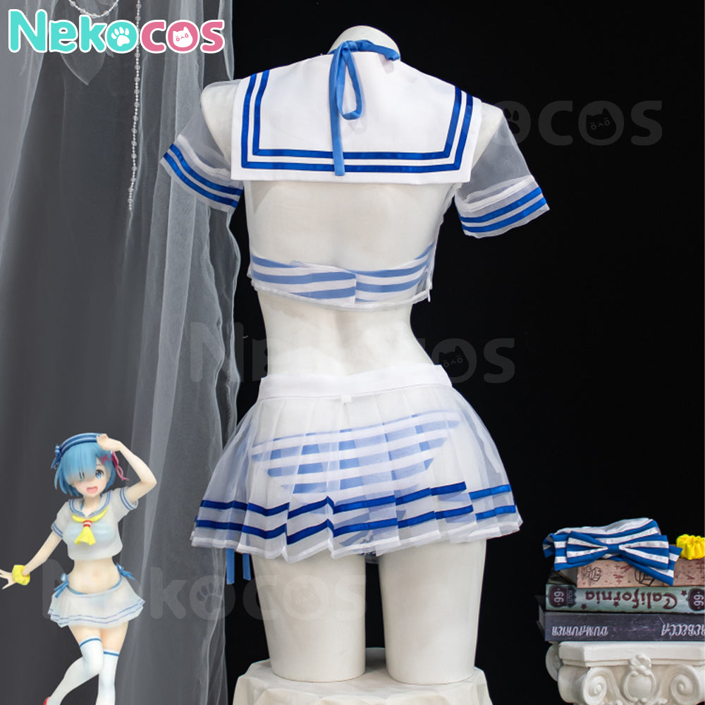 【Nekocos】Anime Re Zero Cosplay Rem Swimsuit Cosplay Costume | Pre-Sale