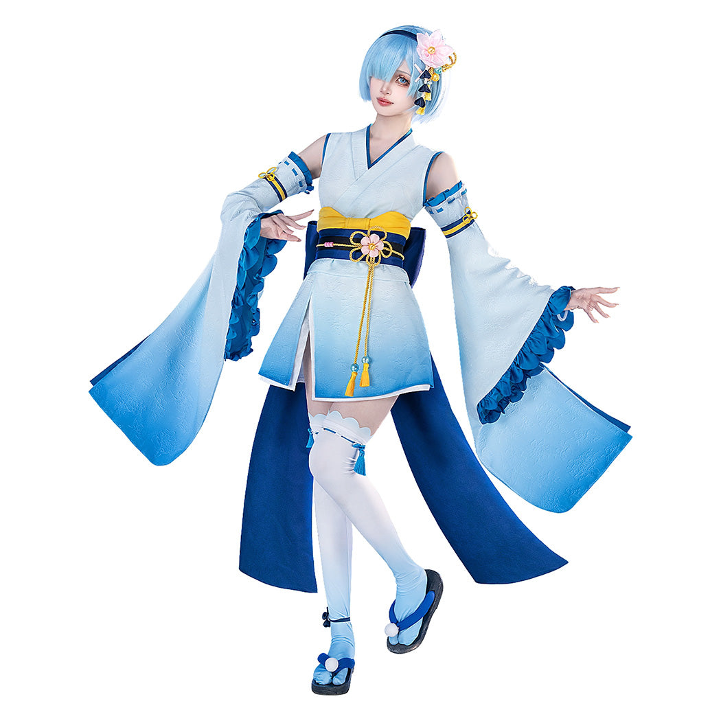 【Nekocos】Anime Cosplay Rem Battle Suit / Battle Version Cosplay Costume | Custom-Tailor