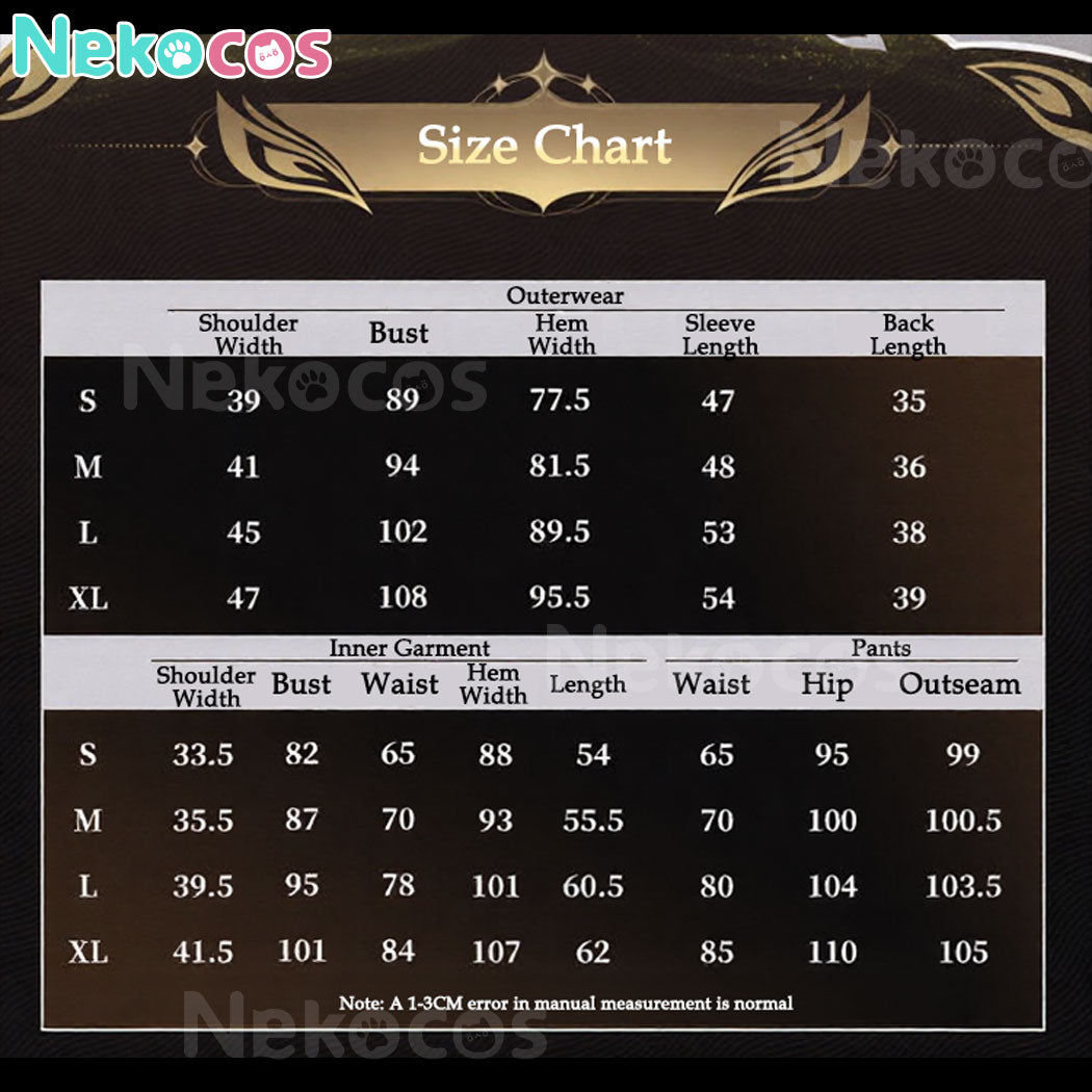【Nekocos】Game Wuthering Waves Rover Cosplay Costume Premium Edition | Custom-Tailor