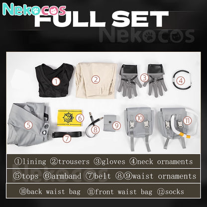 【Nekocos】Anime Gachiakuta Cosplay Rudo Surebrec Cosplay Costume | Pre-Sale