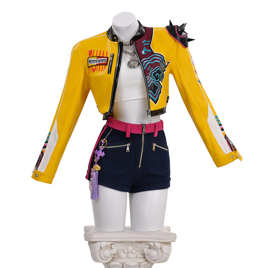 【Nekocos】Anime KPop Demon Hunters Cosplay Rumi Cosplay Costume | Custom-Tailor