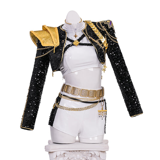 【Nekocos】Anime KPop Demon Hunters Cosplay Rumi Cosplay Costume | Custom-Tailor