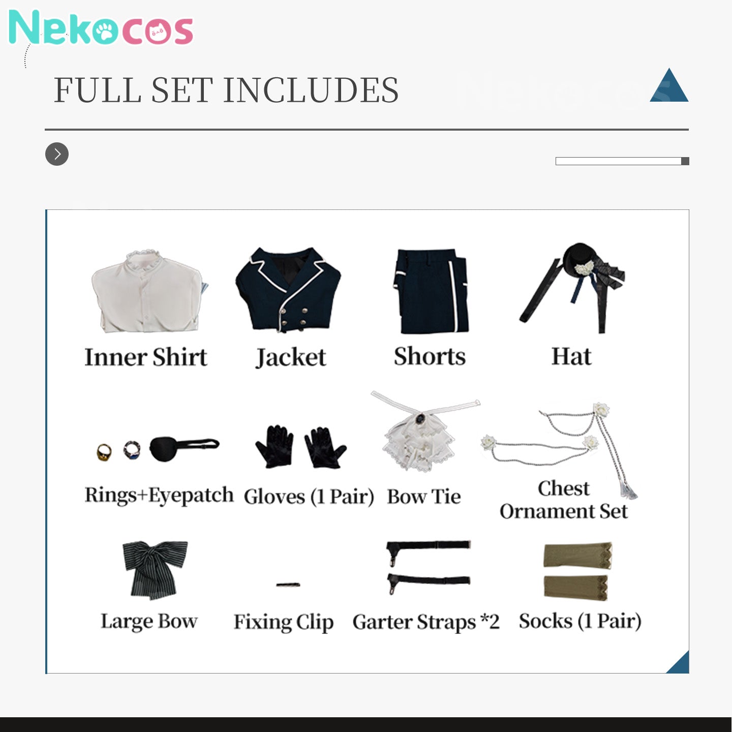 【Nekocos】Anime Cosplay Ciel Phantomhive Funeral Cosplay Costume  | Custom-Tailor