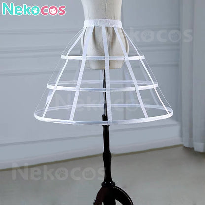 【Nekocos】Game Arknights Cosplay Eyjafjalla the Hvít Aska Cosplay Costume | Pre-Sale