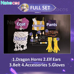 Arknights Shu Cosplay Costume - In Stock Now!Arknights,Costume,Game