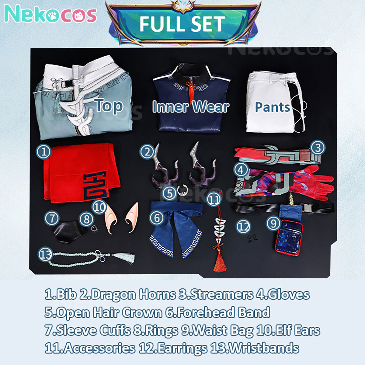 Arknights Yu Cosplay Costume Premium Edition - Custom TailoredArknights,Costume,Game