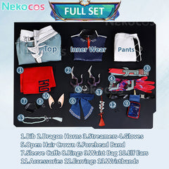 Arknights Yu Cosplay Costume Premium Edition - Custom TailoredArknights,Costume,Game