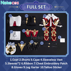Genshin Impact Dahlia Cosplay Costume - Available NowCostume,Game,Genshin Impact
