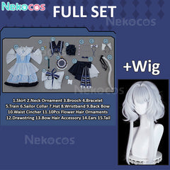 Arknights Rosmontis Cosplay Costume - Custom Tailored EleganceArknights,Costume,Game