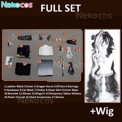 Custom-Tailored Arknights Wang Cosplay Costume - Premium EditionArknights,Costume,Game