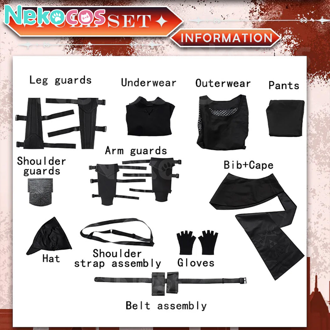 【Nekocos】Game Cosplay Darken Link Cosplay Costume | Custom-Tailor