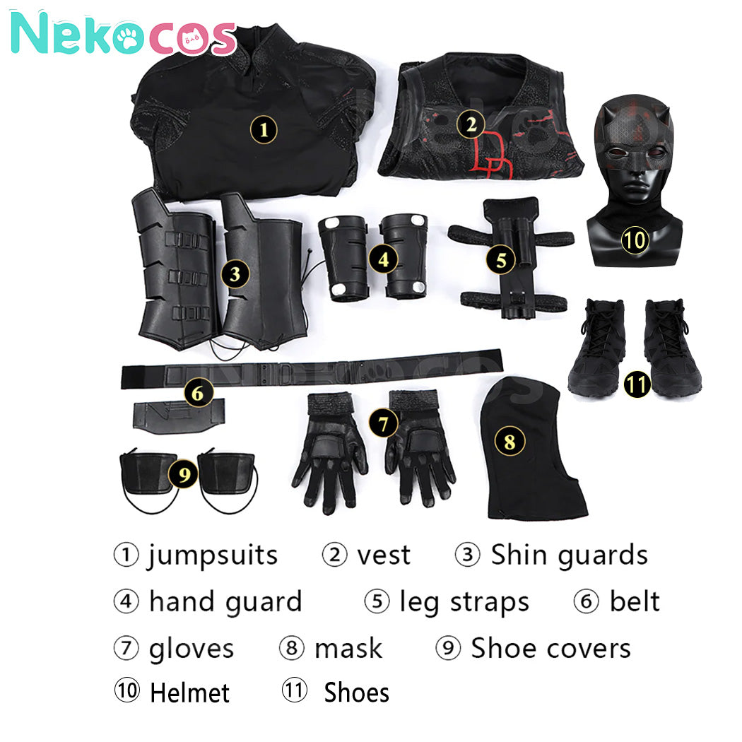 【Nekocos】Anime Cosplay Costume Halloween Cape Standard Collar Custom Christmas Cosplay Costume | Custom-Tailor