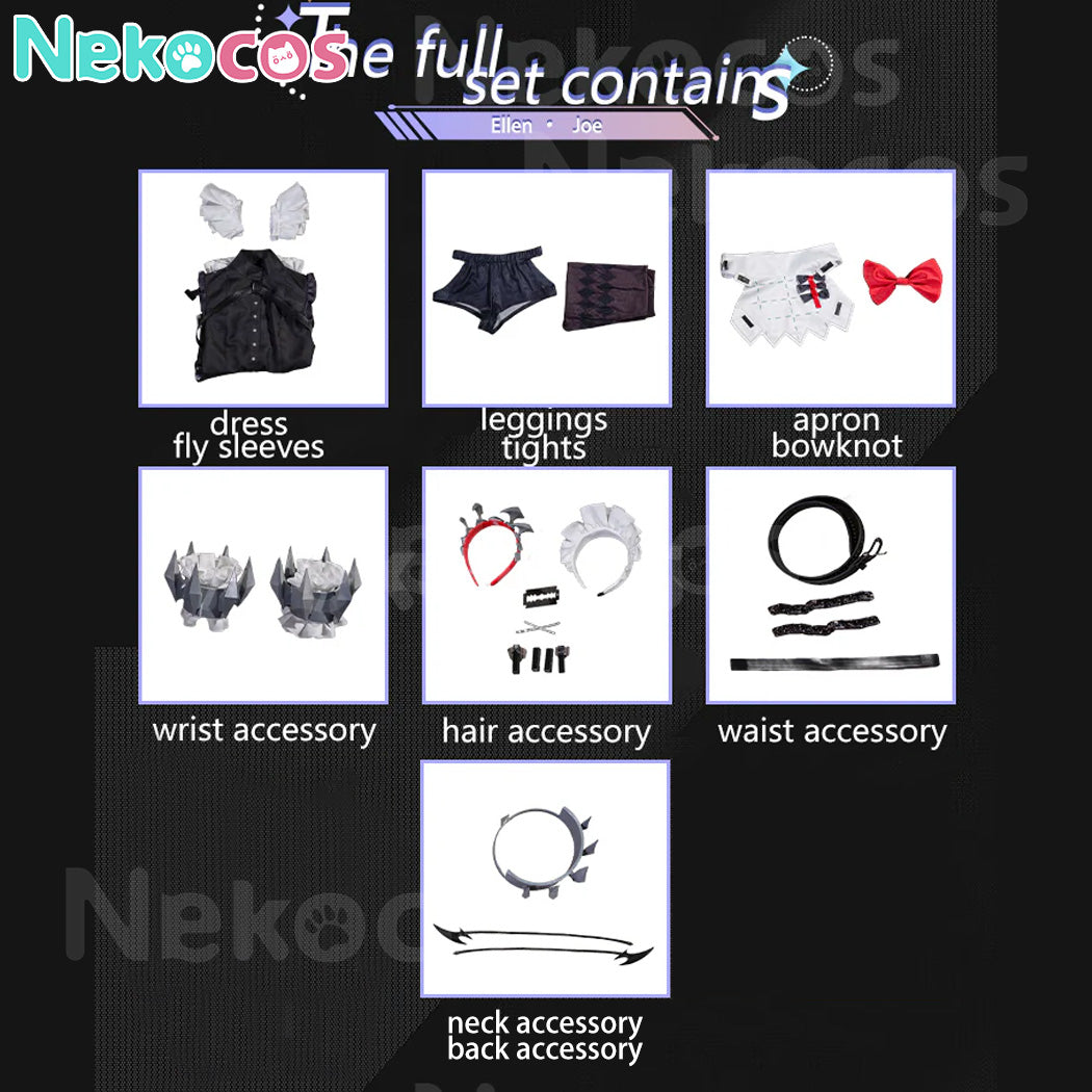 【Nekocos】Game Zenless Zone Zero Cosplay Ellen Joe Cosplay Costume Premium Edition | In Stock