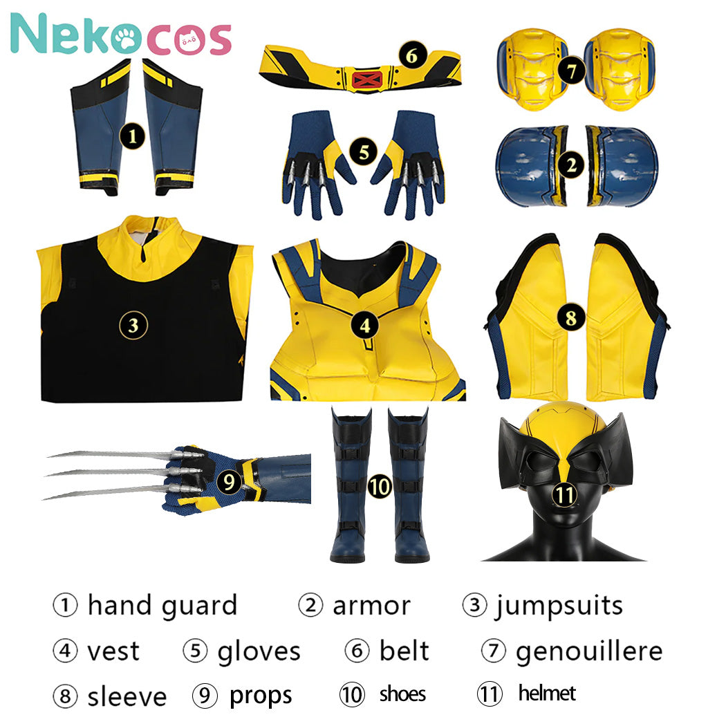 【Nekocos】Movie Cosplay Costume Halloween Cape Standard Collar Custom Christmas Cosplay Costume | Custom-Tailor