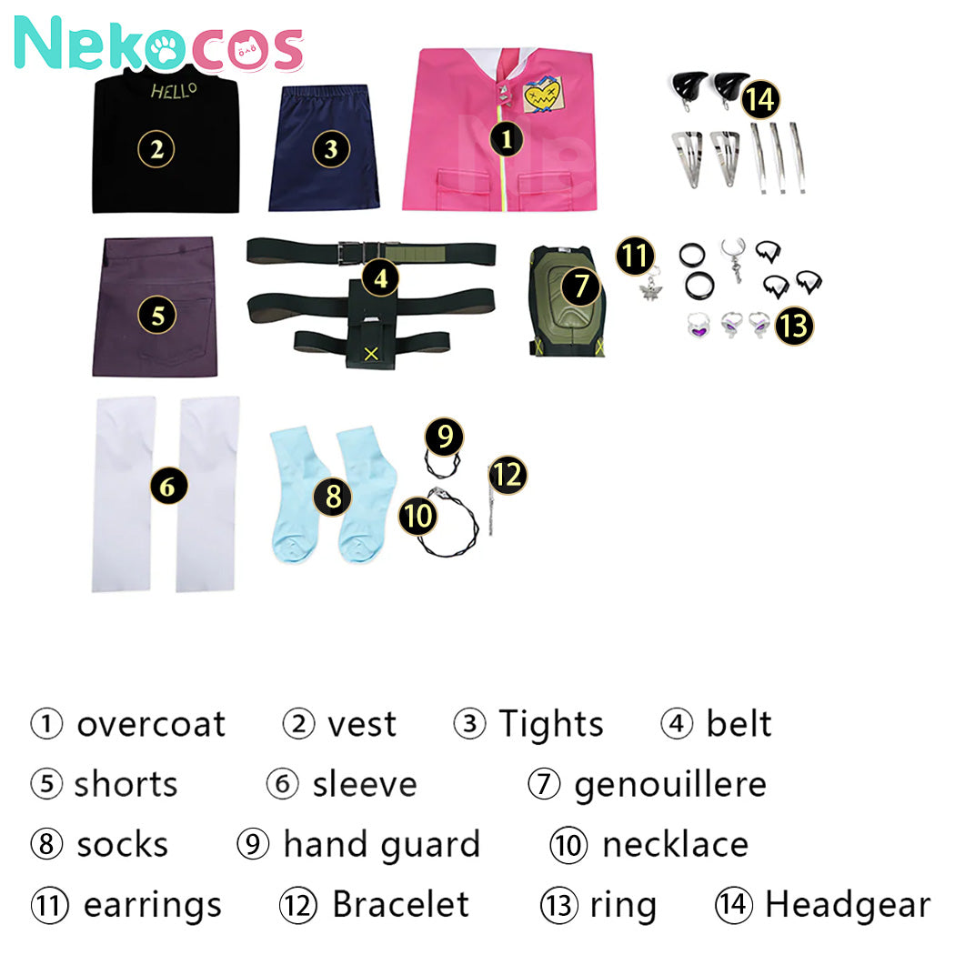 【Nekocos】Movie Cosplay Costume Halloween Cape Standard Collar Custom Christmas Cosplay Costume | Custom-Tailor
