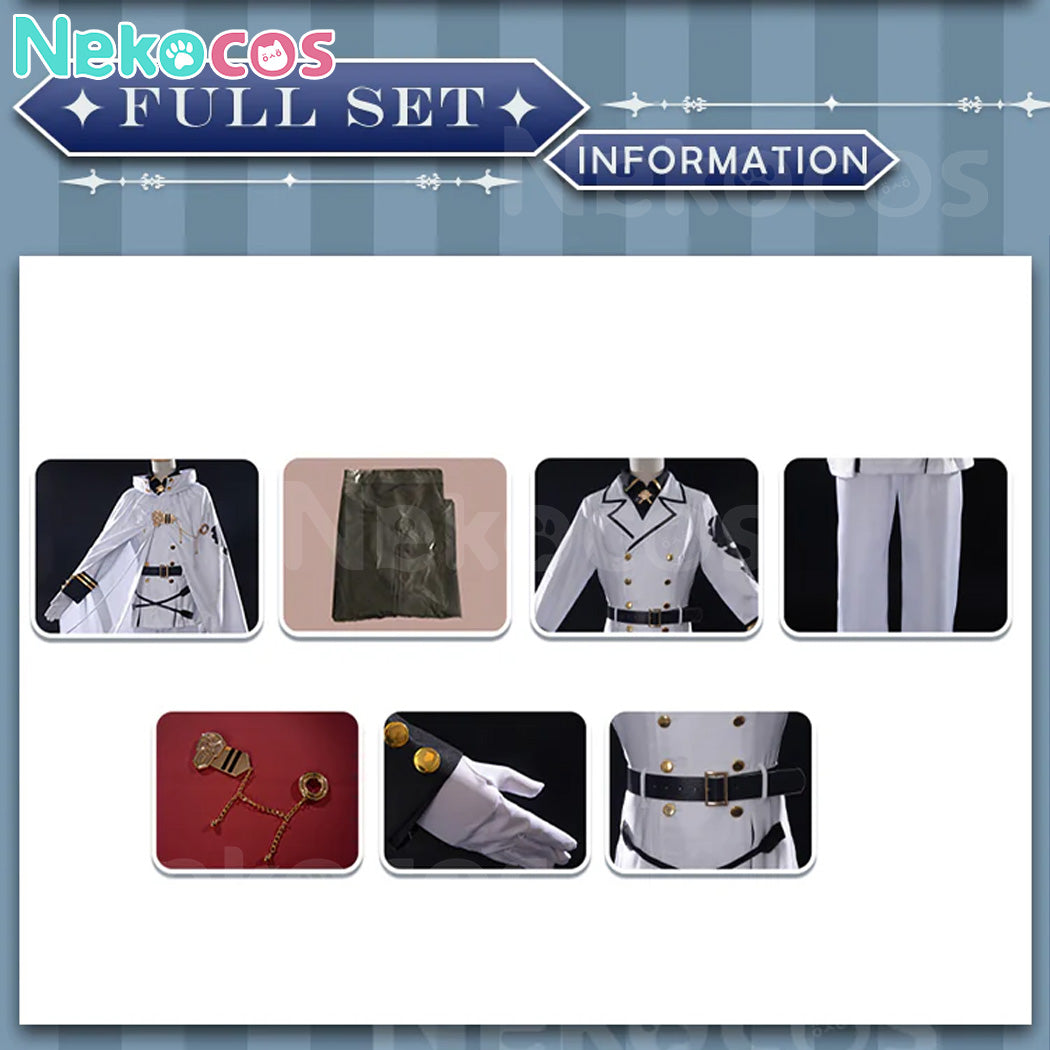 【Nekocos】Anime Seraph Of The End/Owari no Seraph Cosplay Mikaela Hyakuya Costume Halloween | In Stock