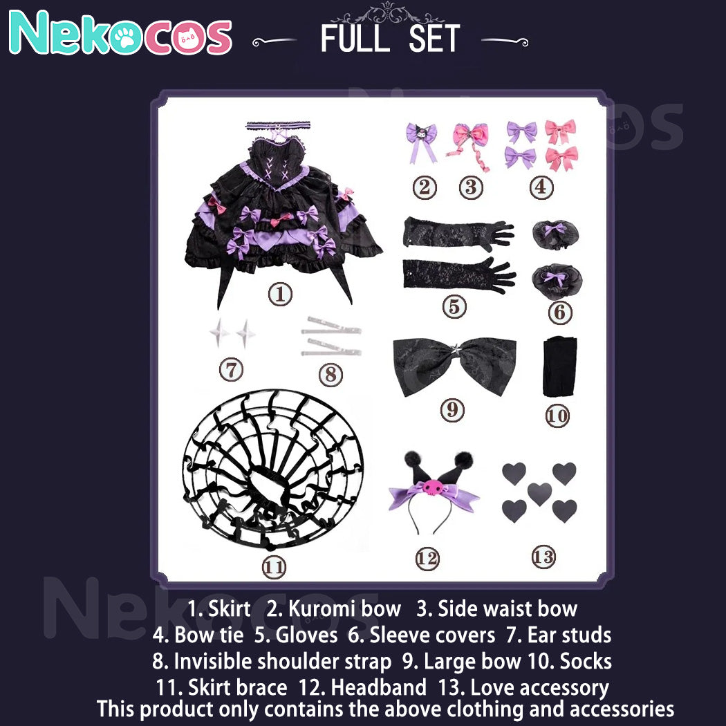 【Nekocos】Game Identity Ⅴ Cosplay Merry Kuromi Bloody Queen Mary Cosplay Costume Premium Edition | In Stock