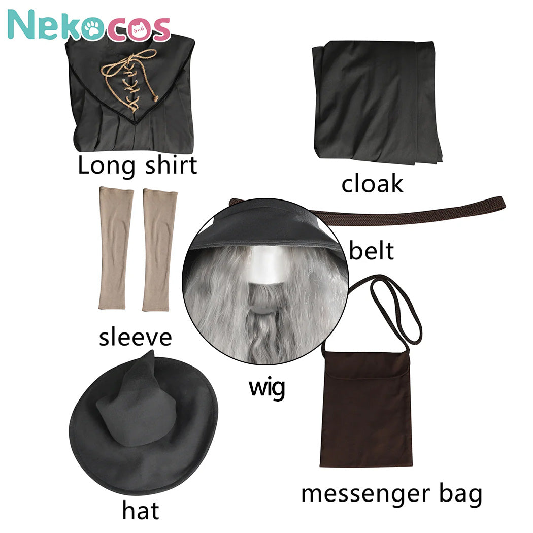 【Nekocos】Movie Cosplay Costume Halloween Cape Standard Collar Custom Christmas Cosplay Costume | Custom-Tailor