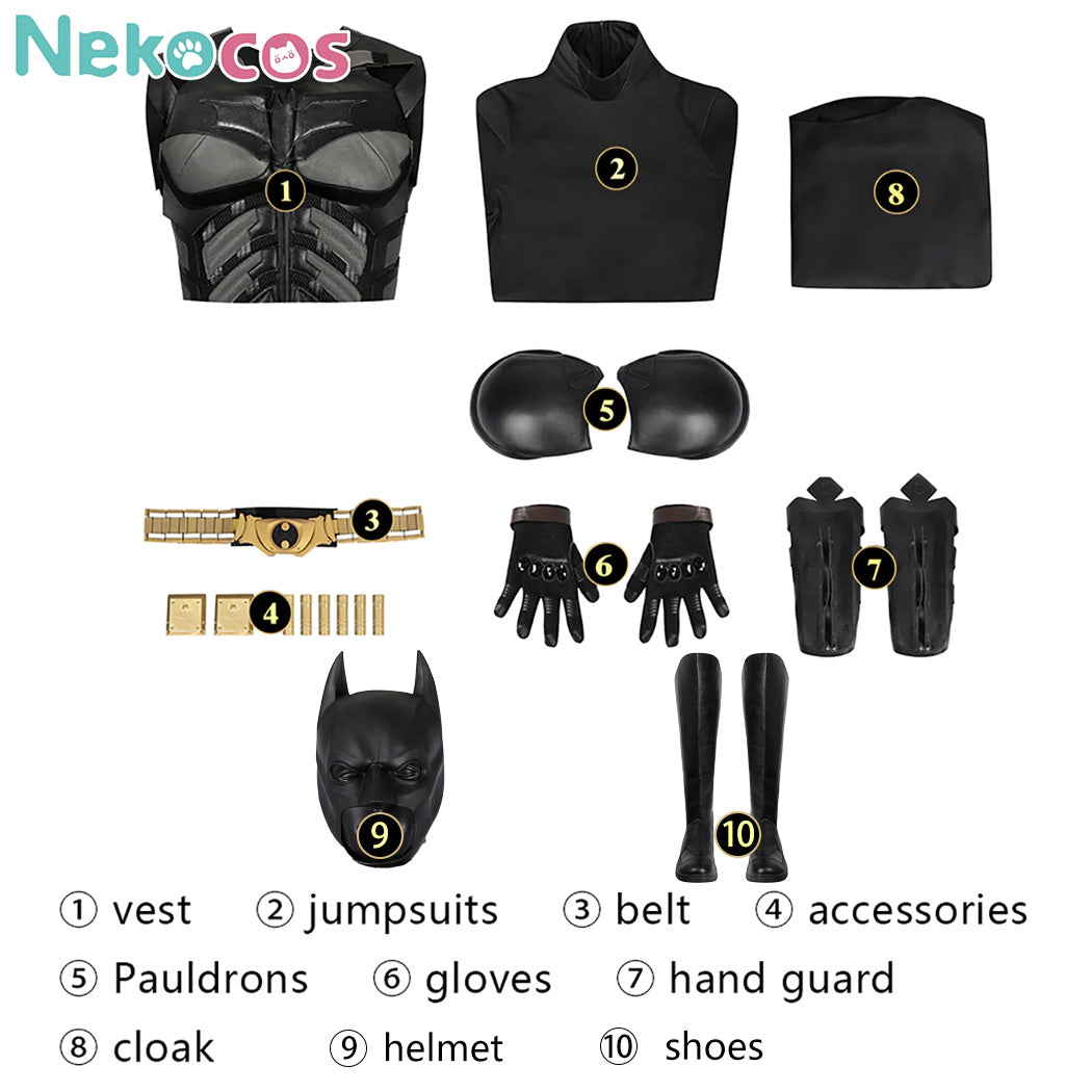 【Nekocos】Movie Cosplay Costume Halloween Cape Standard Collar Custom Christmas Cosplay Costume | Custom-Tailor