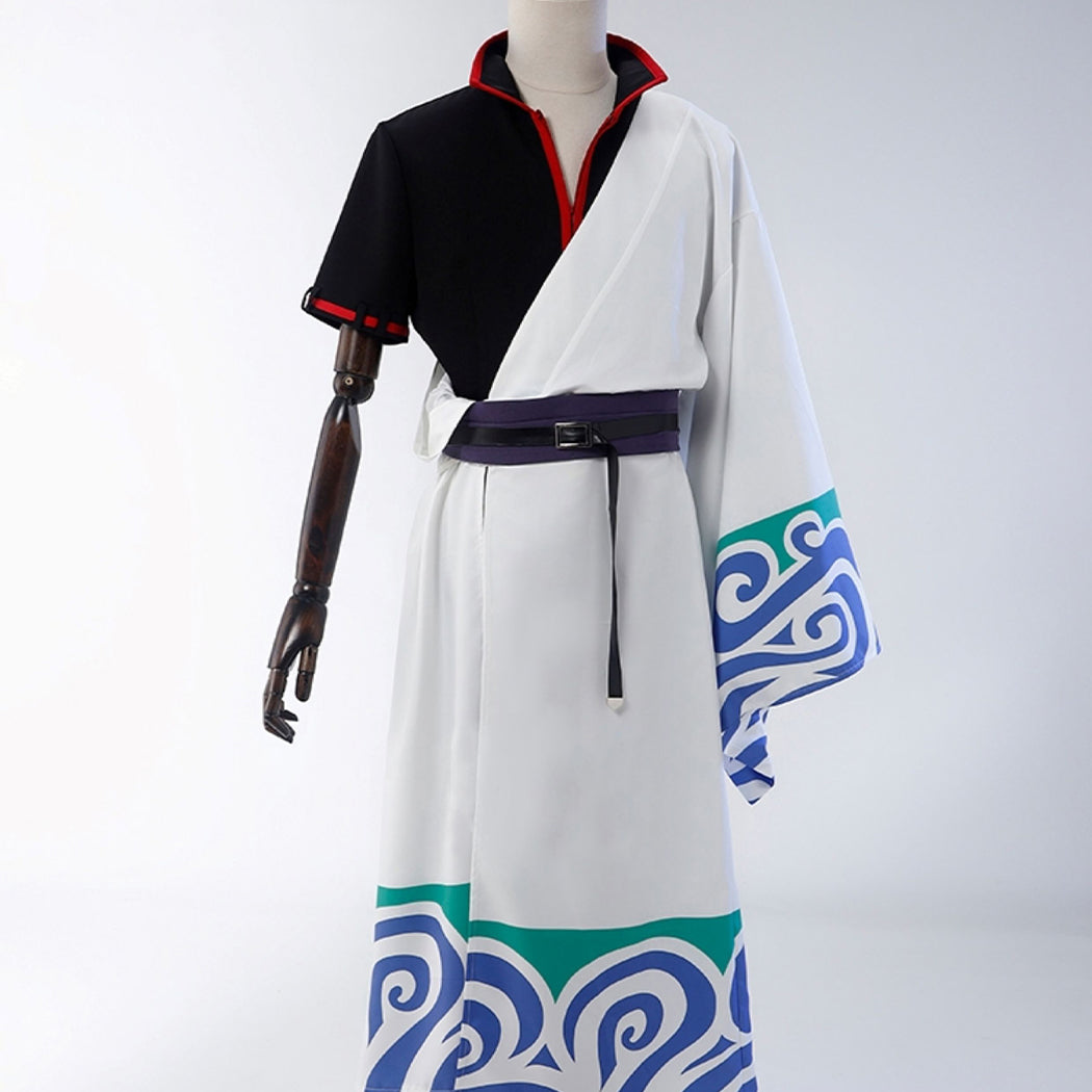 【Nekocos】Anime Gin Tama Cosplay Sakata Gintoki Cosplay Costume | In Stock