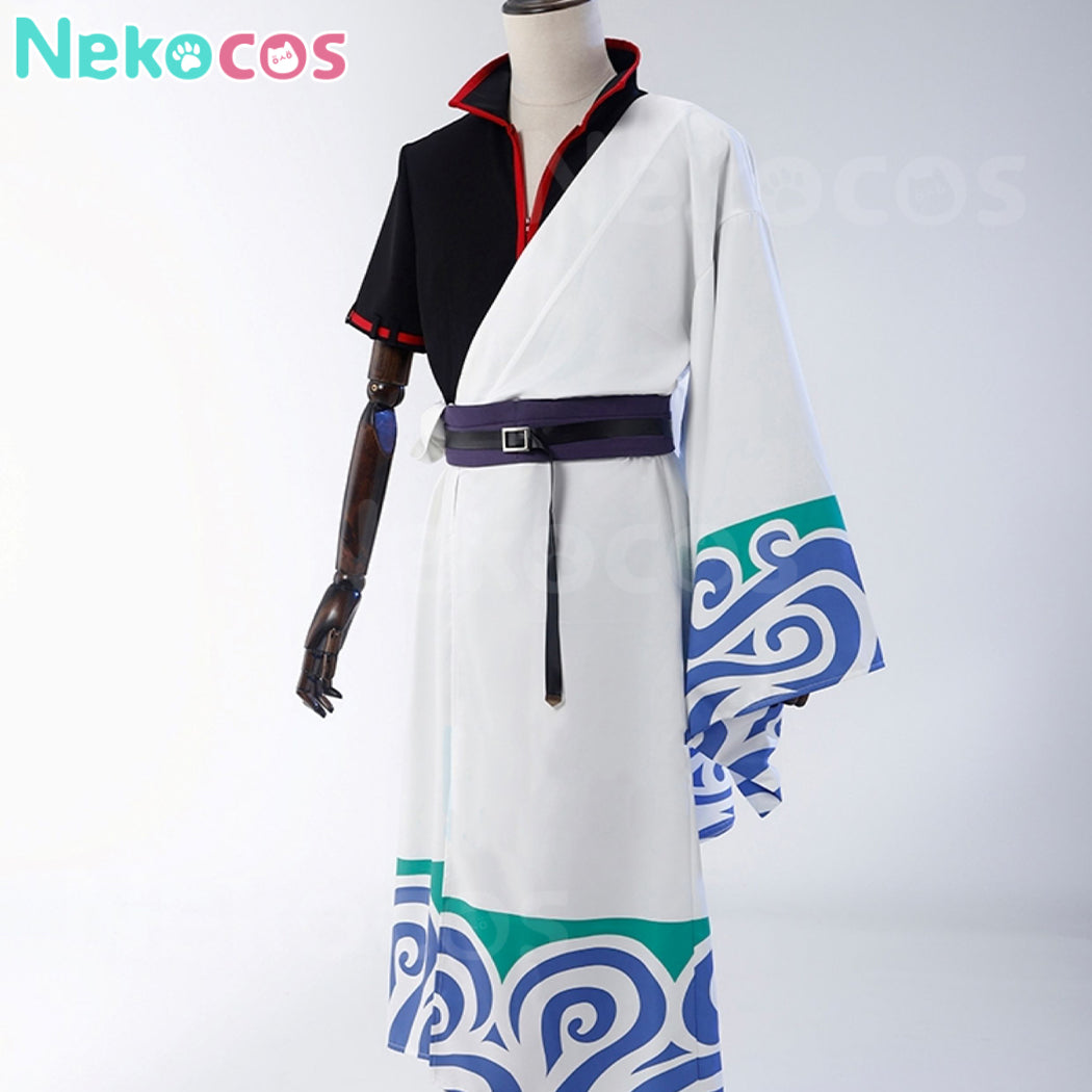 【Nekocos】Anime Gin Tama Cosplay Sakata Gintoki Cosplay Costume | In Stock