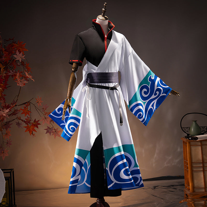 【Nekocos】Anime Gintama Shinsengumi Cosplay Sakata Gintoki Cosplay Costume | Pre-Sale