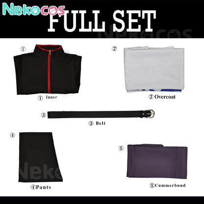 【Nekocos】Anime Gin Tama Cosplay Sakata Gintoki Cosplay Costume | In Stock