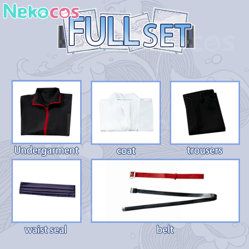【Nekocos】Anime Gintama Shinsengumi Cosplay Sakata Gintoki Cosplay Costume | Pre-Sale