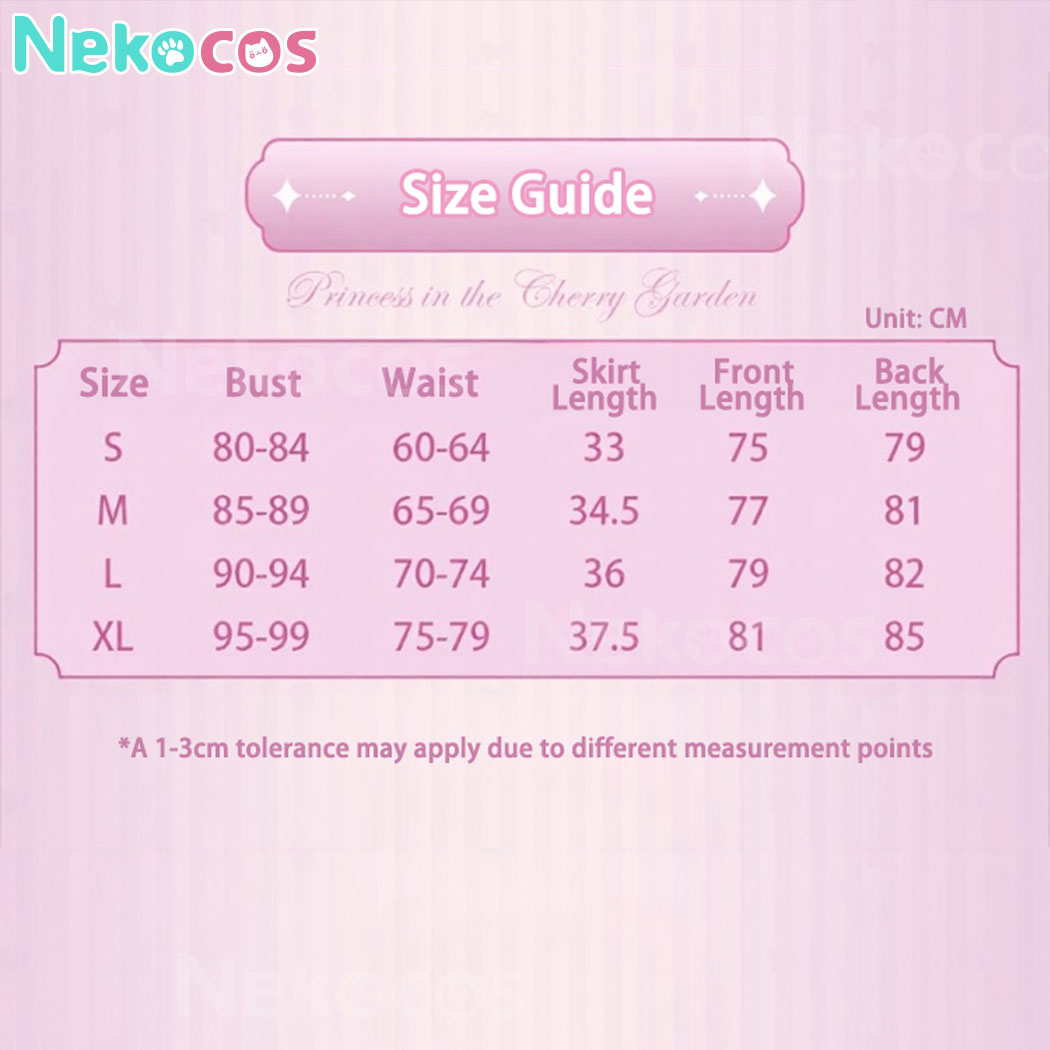 【Nekocos】Anime Cosplay Hatsune Miku Cherry blossom dress Cosplay Costume | In Stock