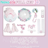 【Nekocos】Anime Cosplay Kinomoto sakura Sakura Pink Flower Dress Cosplay Costume Premium Edition | Custom-TailorAnime,Cardcaptor Sakura,Costume