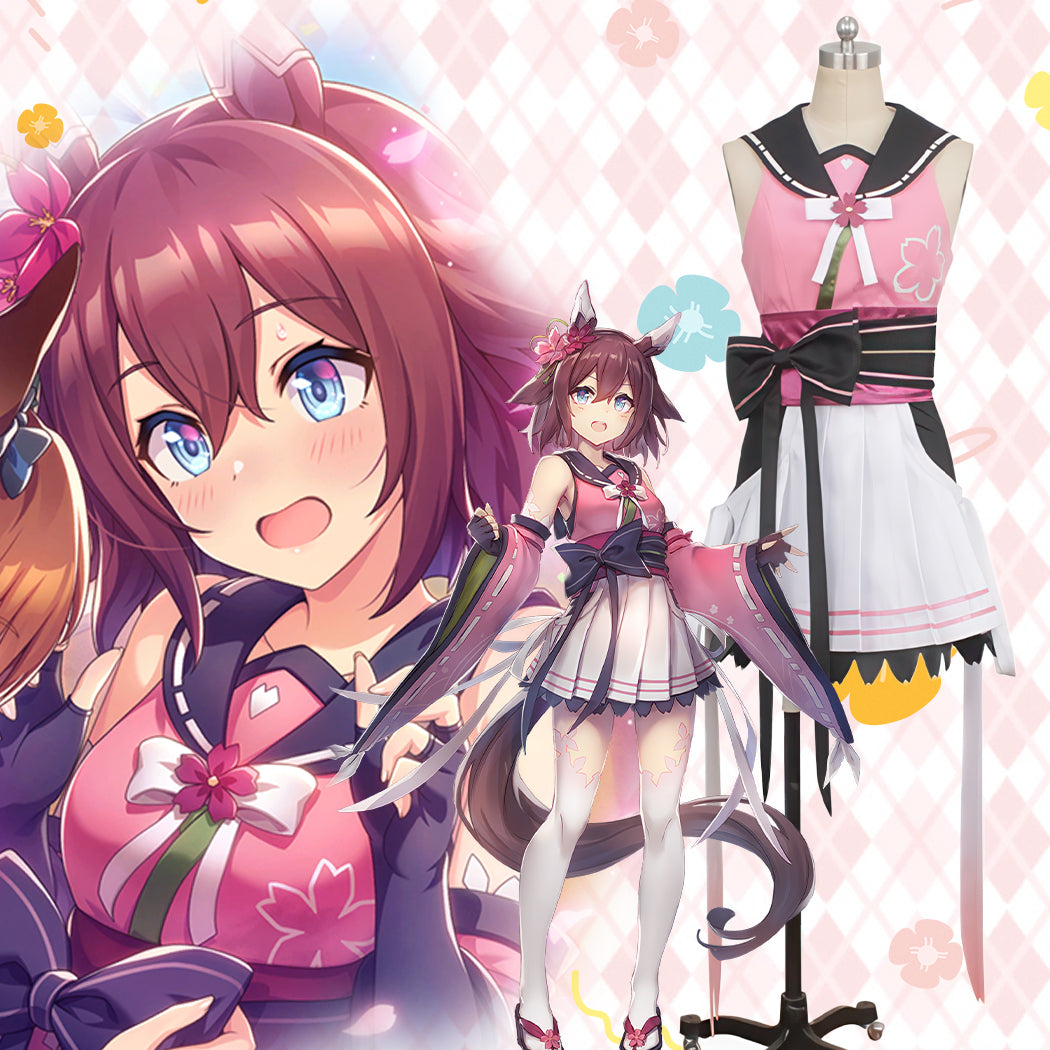 【Nekocos】Game Uma Musume Pretty Derby Cosplay Sakura Chiyono O Cosplay Costume | Custom-Tailor