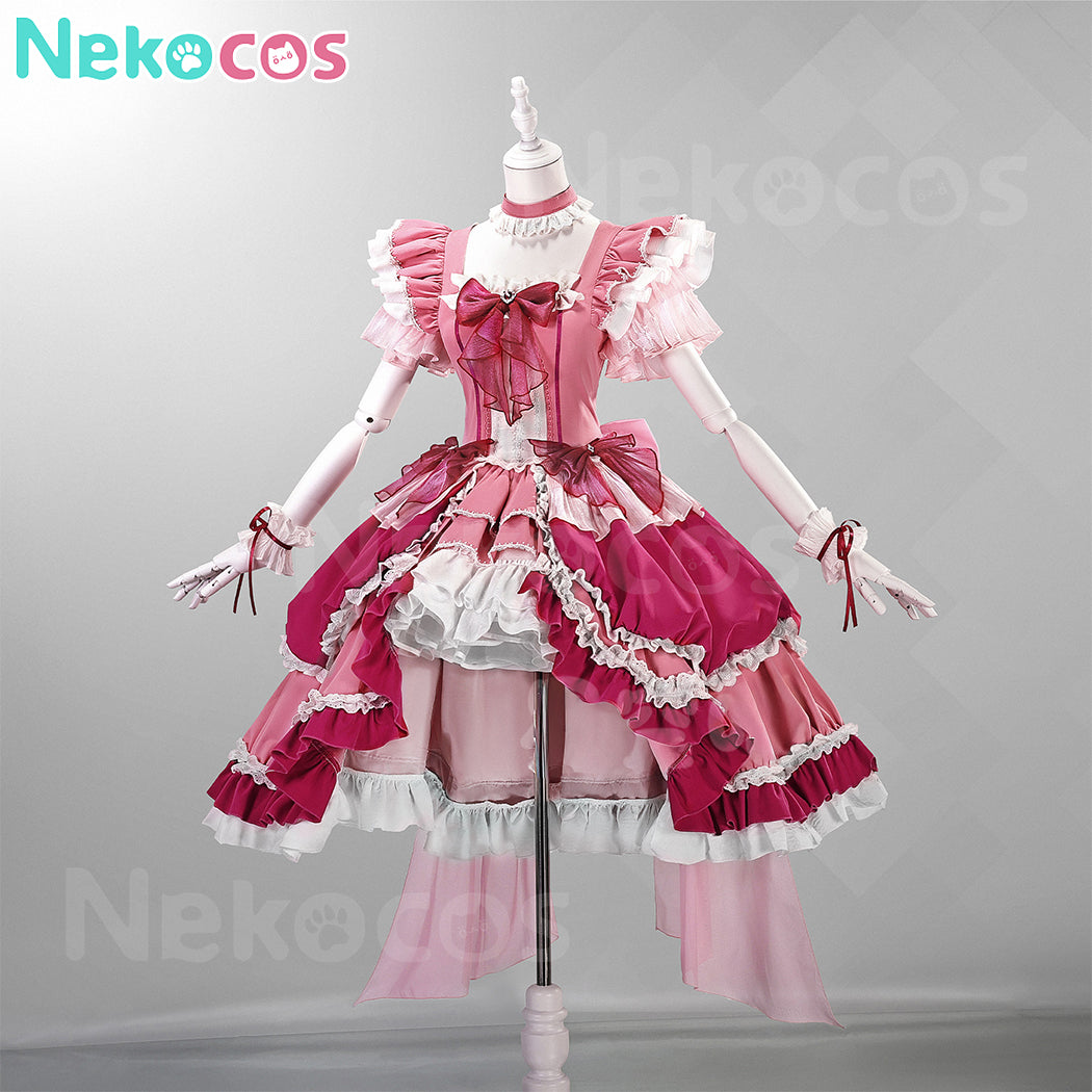 【Nekocos】Anime Puella Magi Madoka Magica Cosplay Sakura Kyouko Cosplay Costume | In Stock