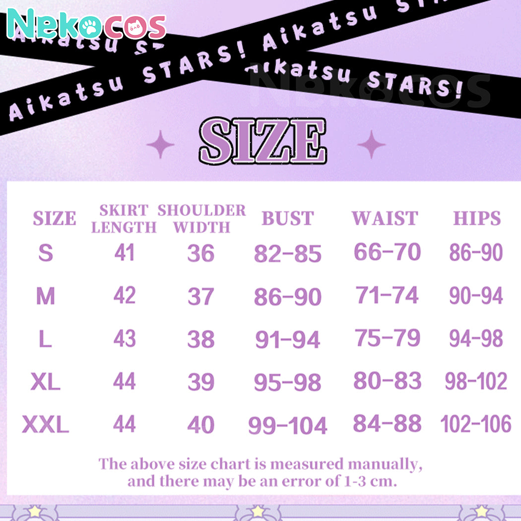 【Nekocos】Anime Aikatsu! Cosplay Rola Sakuraba Cosplay Costume | Custom-Tailor
