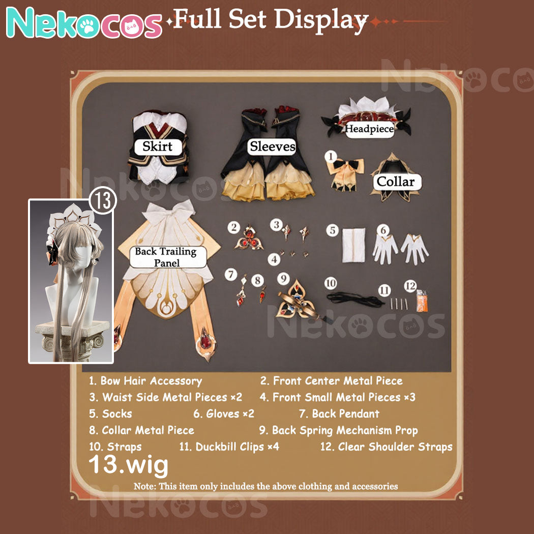 【Nekocos】Game Genshin Impact Cosplay Sandrone Cosplay Costume Premium Edition | Custom-Tailor